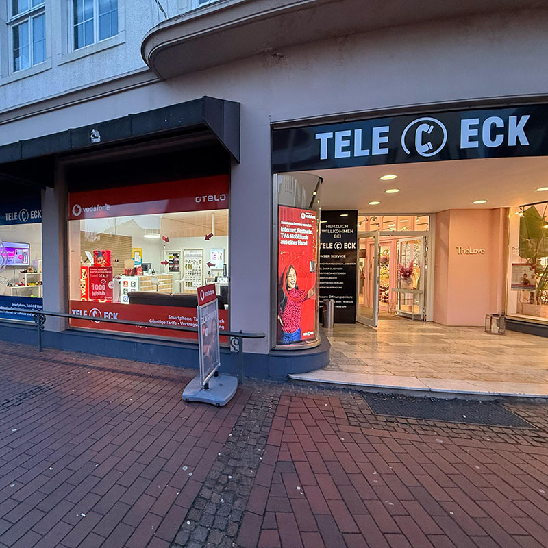Tele Eck Vechta Handyshop von außen